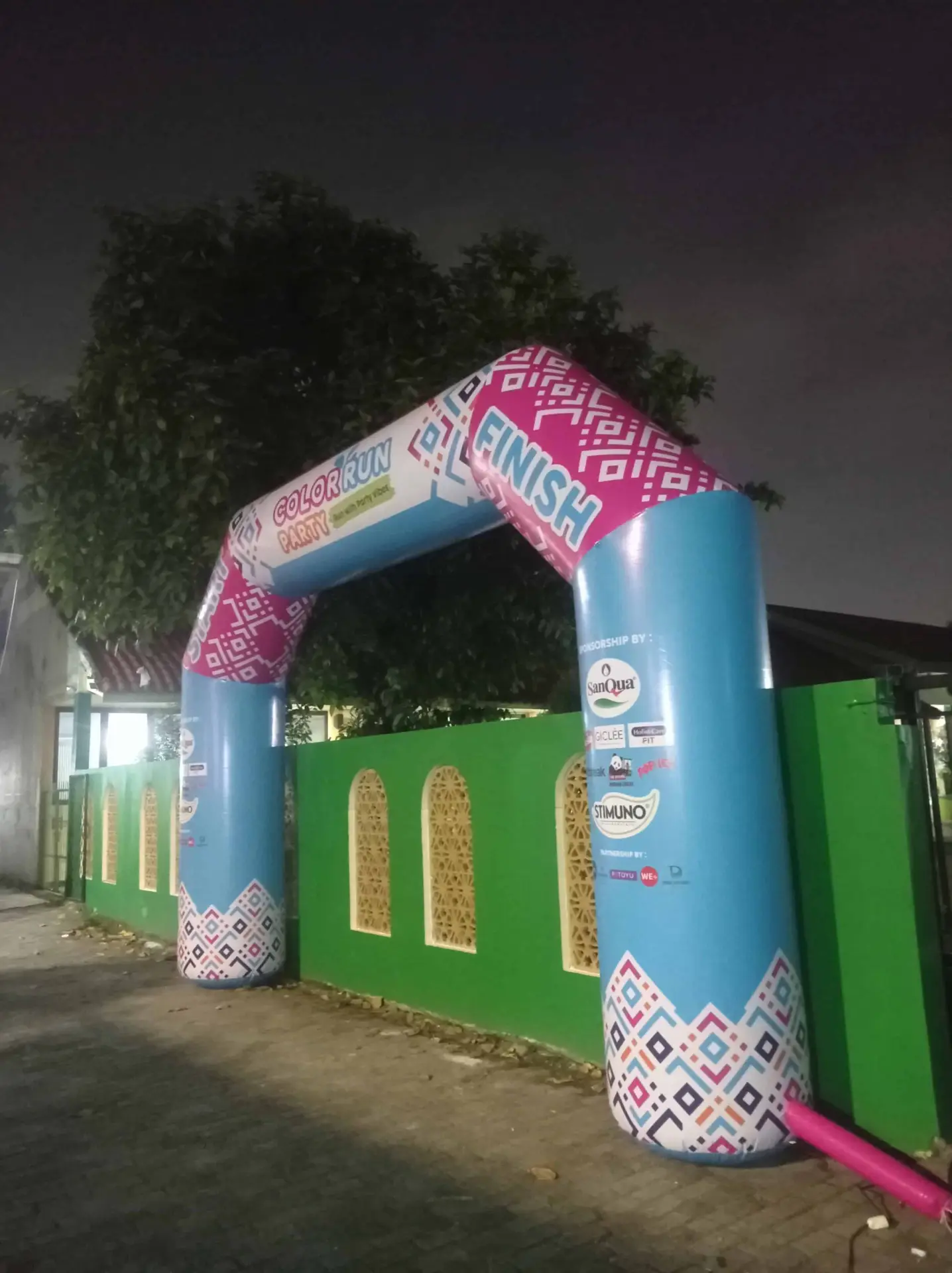 Balon Gate Jakarta - Color Run Ancol